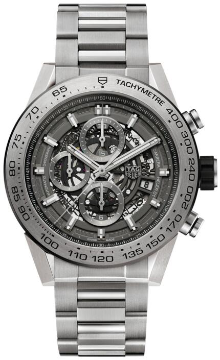 Replica Tag Heuer CALIBER HEUER 01 AUTOMATIC CHRONOGRAPH SKELETON 45MM CAR2A8A.BF0707 watch